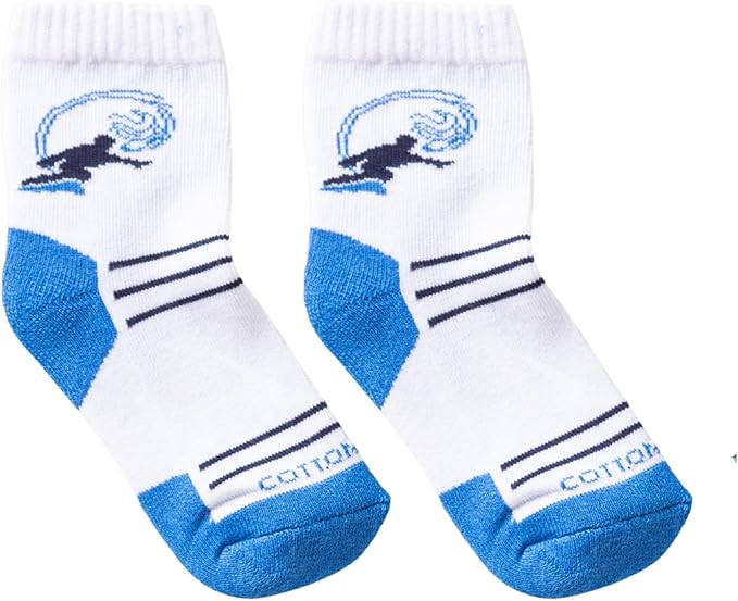 شرابات من القطن بنصف فوطة للأطفال من قطونيل، مجموعة من 3 قطع