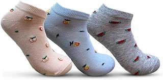 سولو شرابات عصرية للاحذية الرياضية للبنات، عبوة من 3 قطع