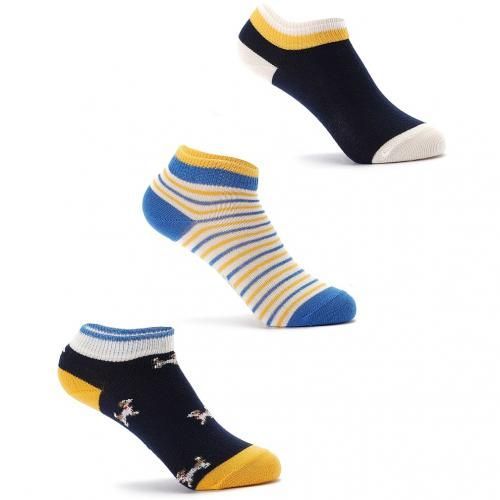 Solo سولو - مجموعة من - (3) قطع - شرابات قصيرة ناعمة - للاطفال