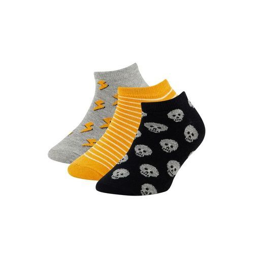 Solo سولو - مجموعة من (3) قطع - شرابات قصيرة ناعمة - للاطفال