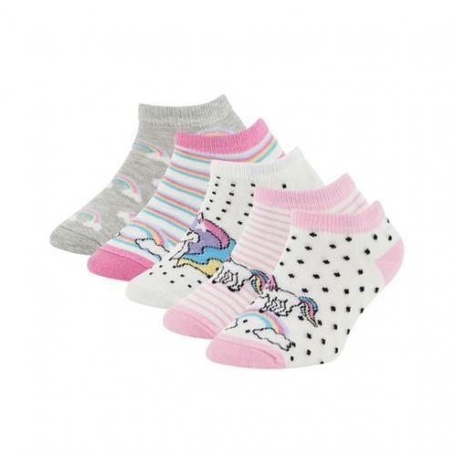 Solo سولو - (5) شرابات أساسية قصيرة ناعمة - للاطفال