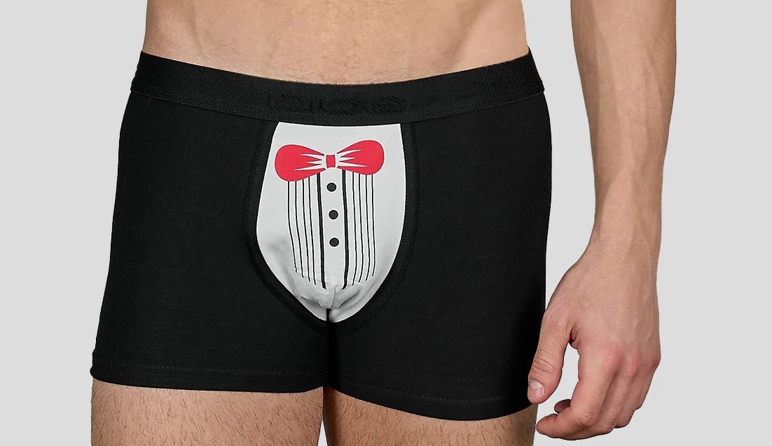 شورت بوكسر رجالي مطبوع ستايل