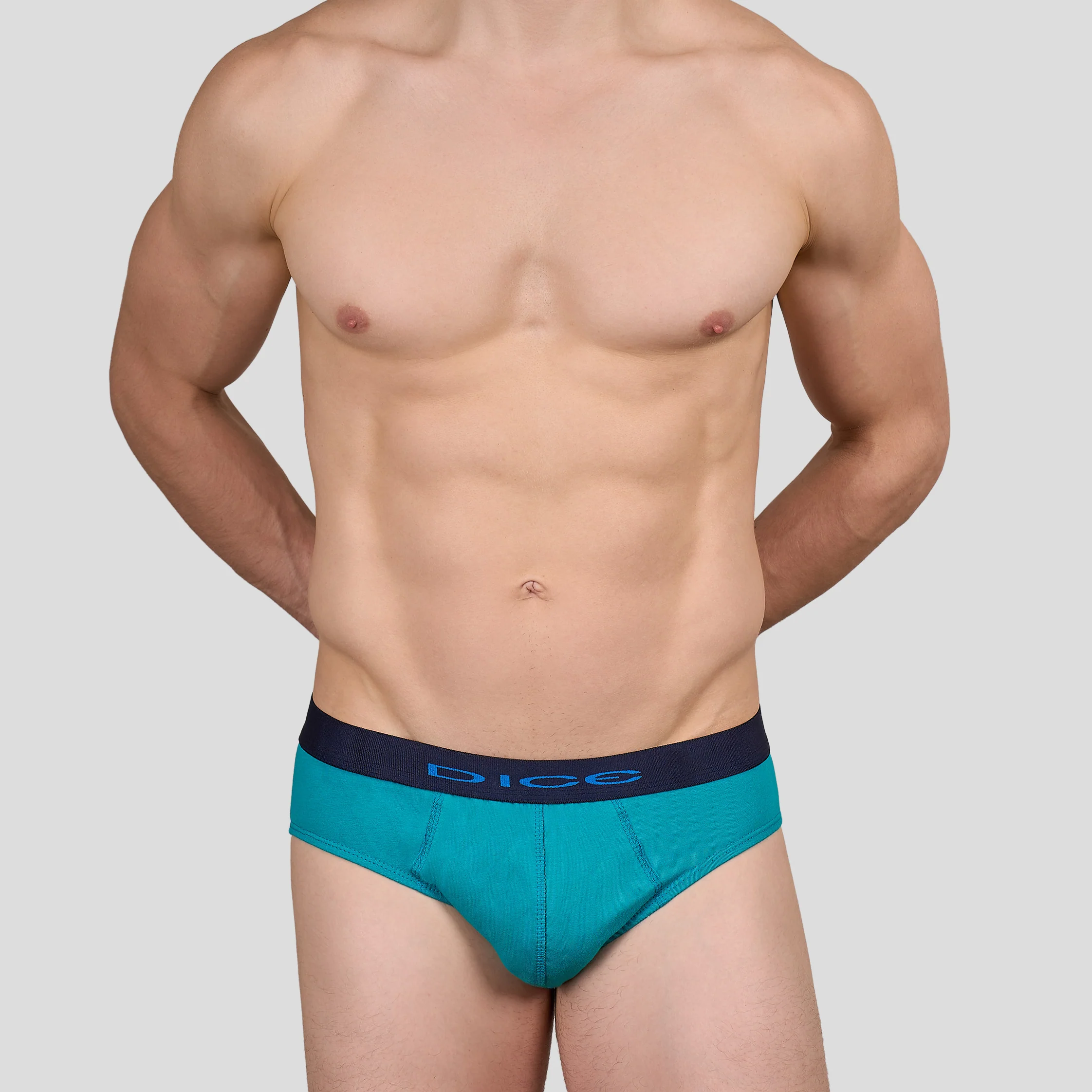 بيكيني رجالي سادة 3 ألوان قطن