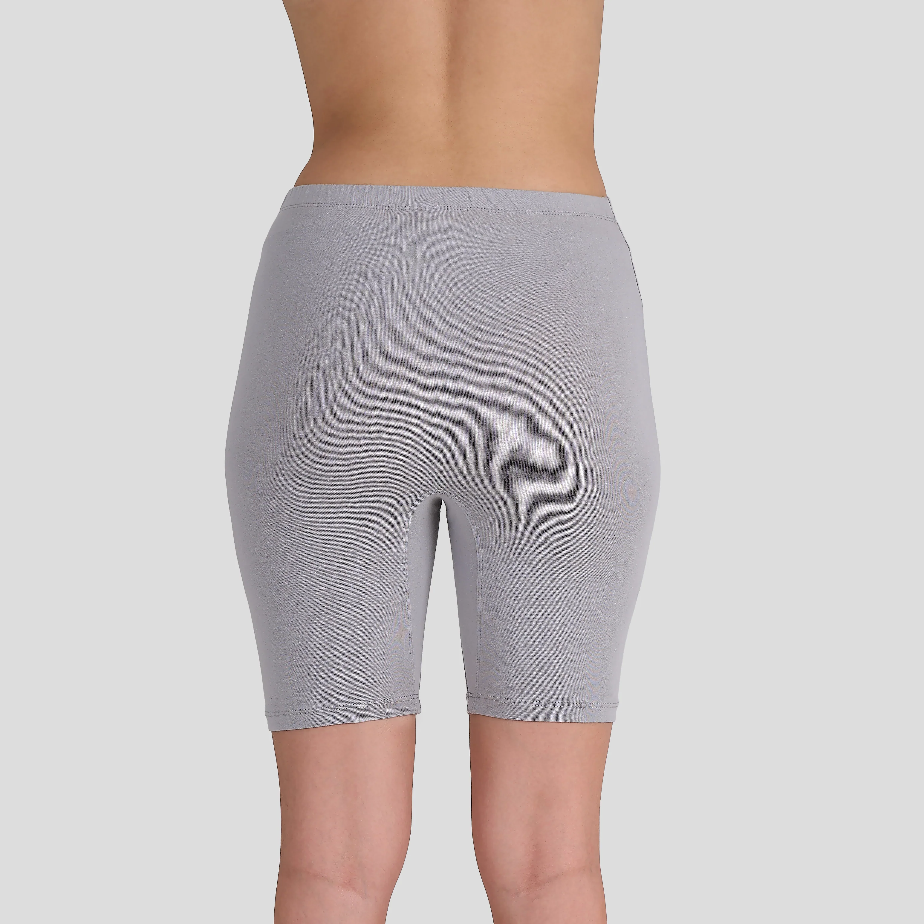 شورت طويل سادة دابس 3 ألوان مريح