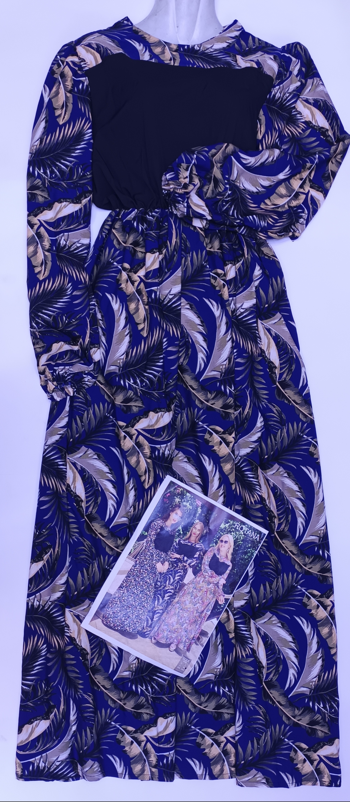 فستان منزلي قطن فسكوز - تصميم فريد وراحة يومية