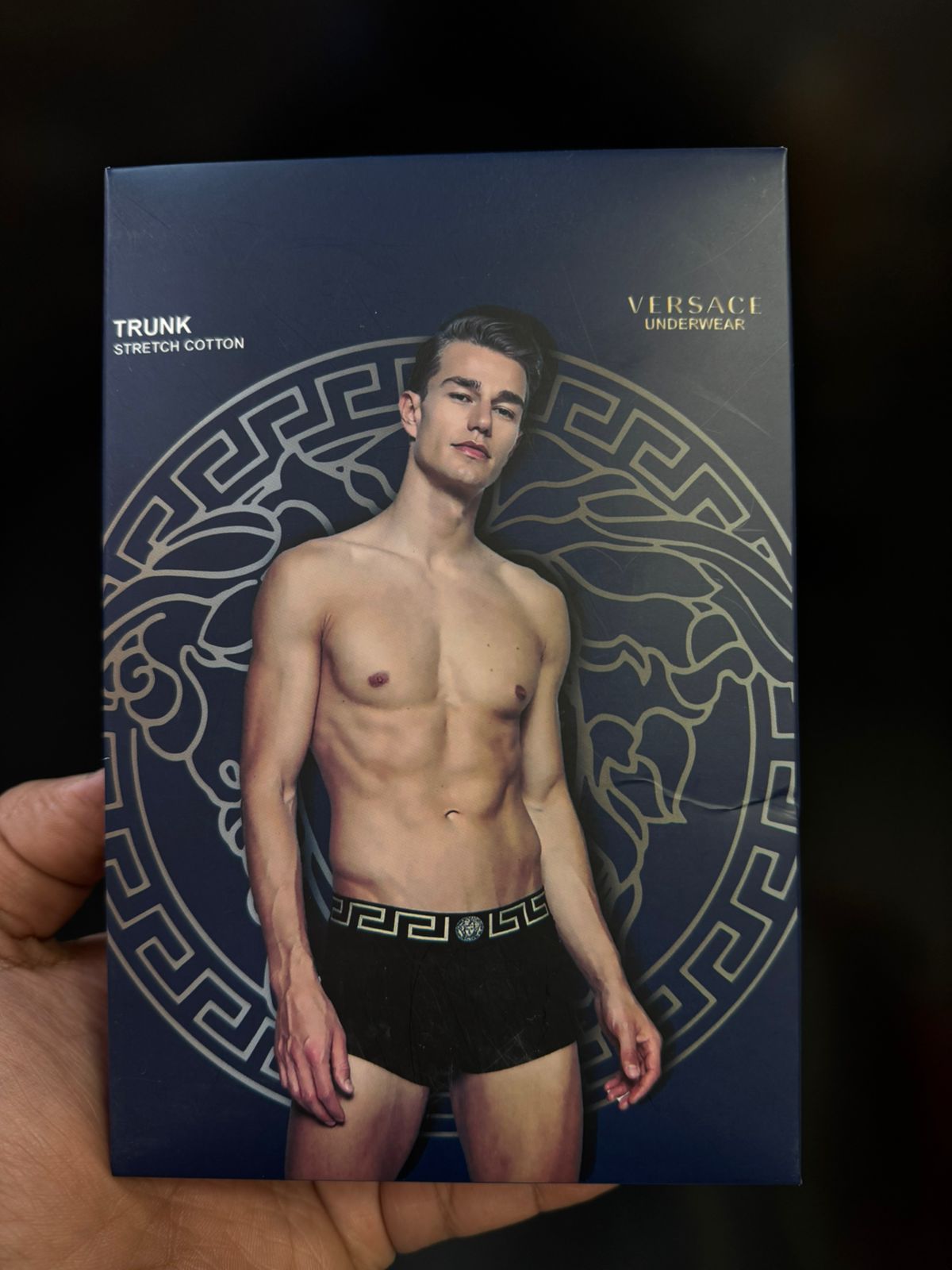 بوكسر رجالي فرزاتشي علبه ٣ قطع قطن مريح - ملابس داخلية